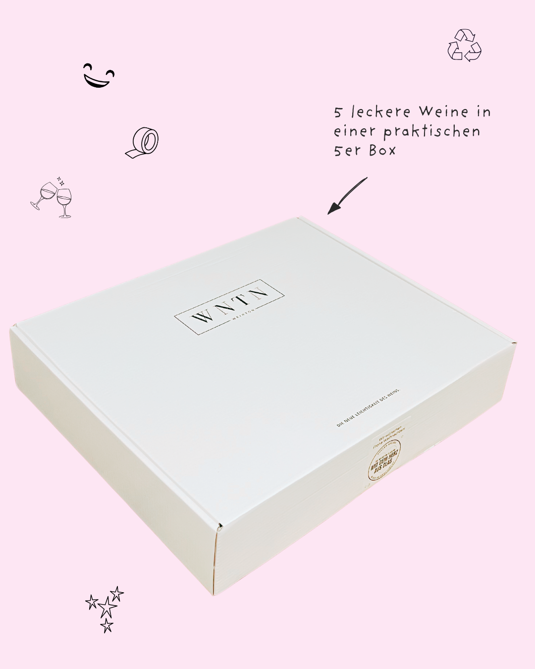 Rosé Bio, trocken (5er Box)