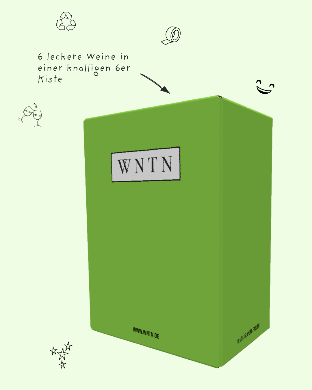 Riesling, trocken (6er Kiste)