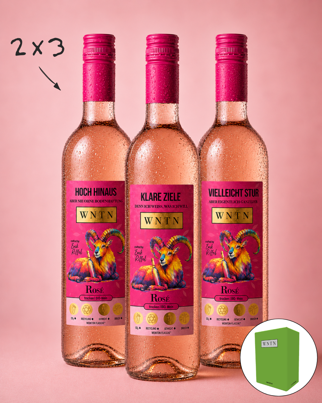 Rosé Bio, trocken (6er Kiste)