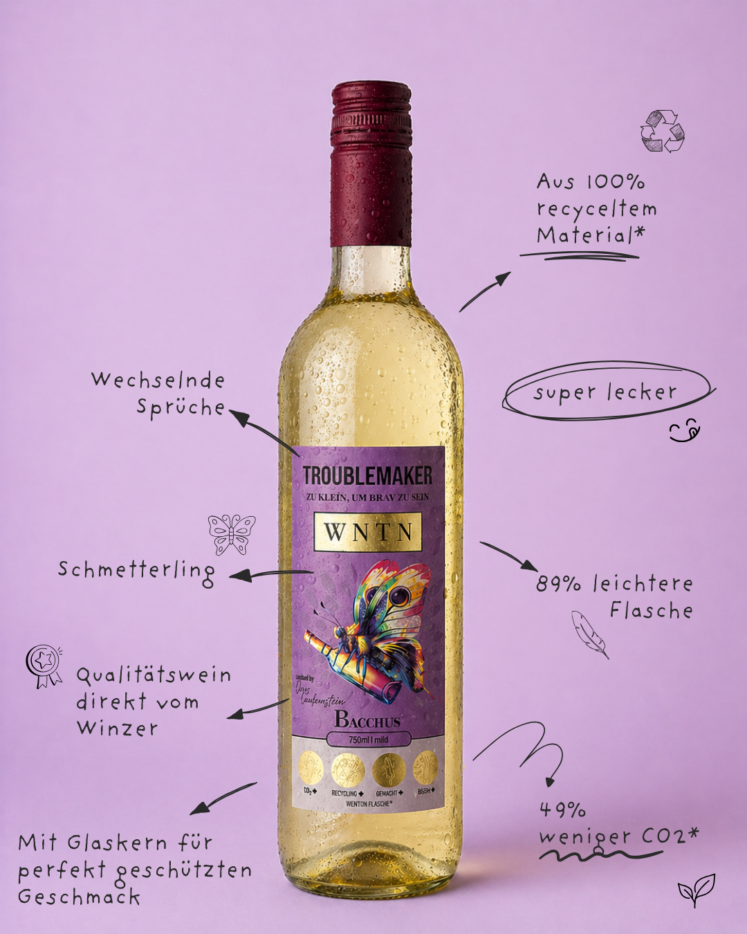 Bacchus, mild - Weingut Laubenstein