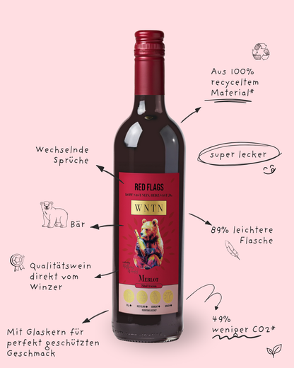 Merlot, trocken (3er Box)