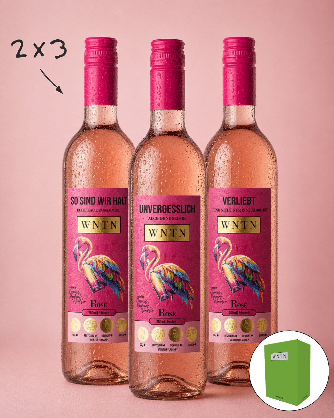 Rosé, feinherb (6er Kiste)