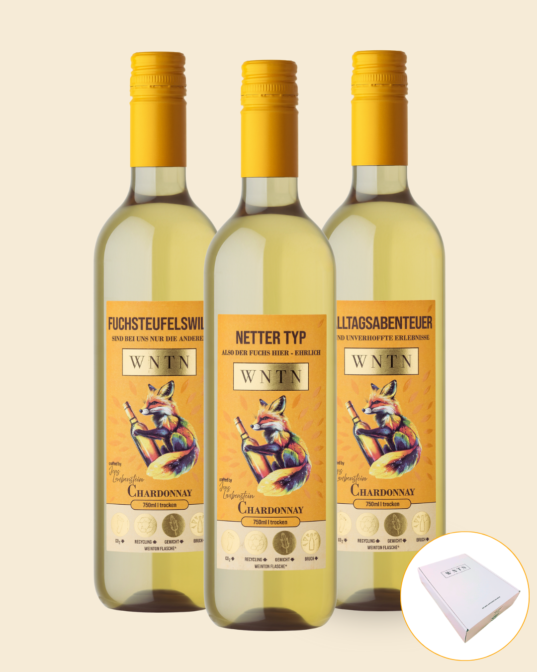 Chardonnay, trocken (3er Box)