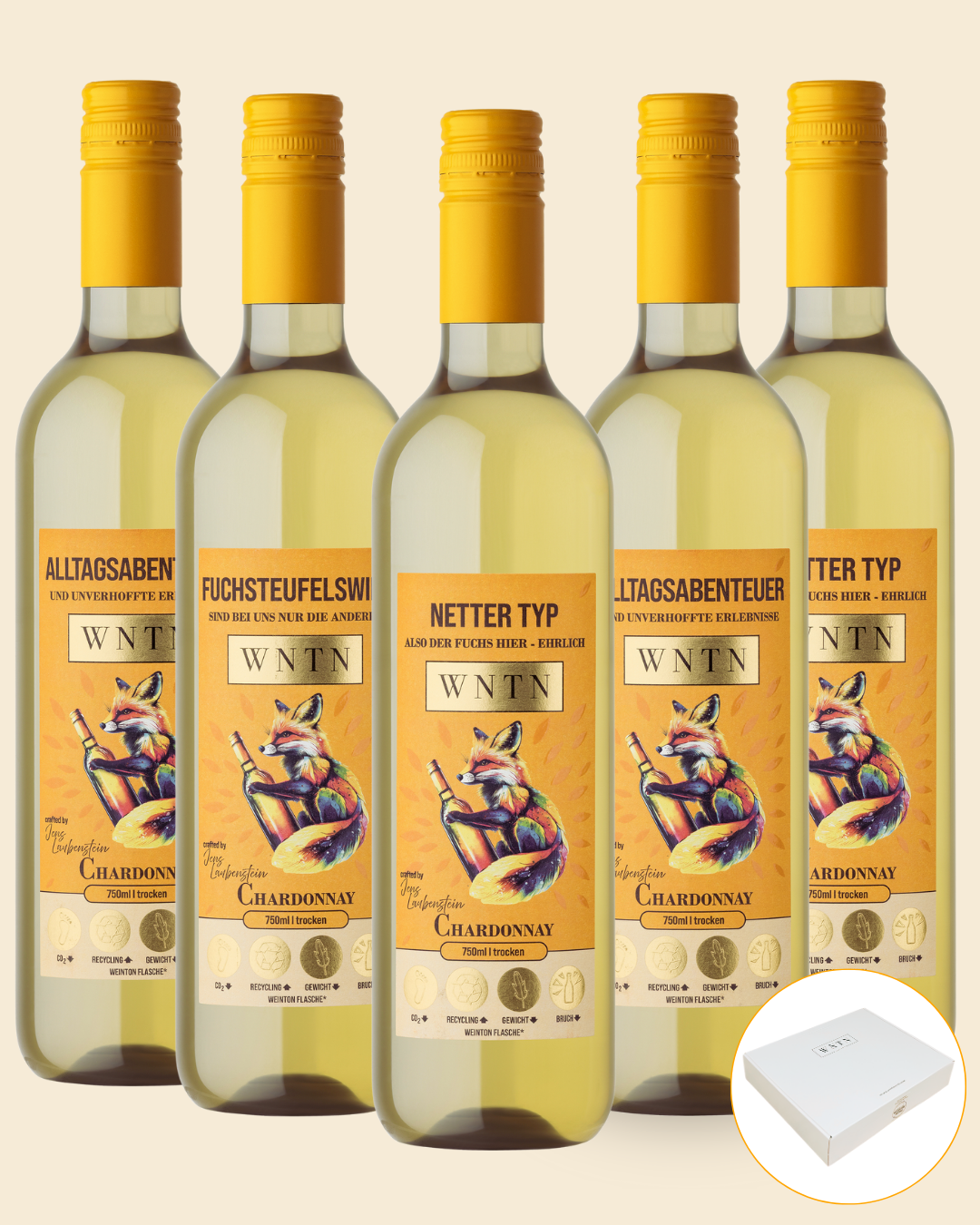 Chardonnay, trocken (5er Box)