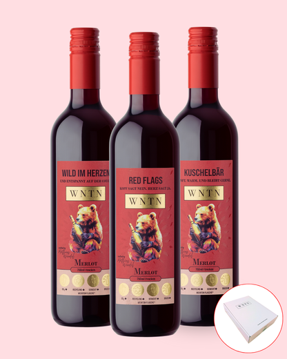 Merlot, trocken (3er Box)
