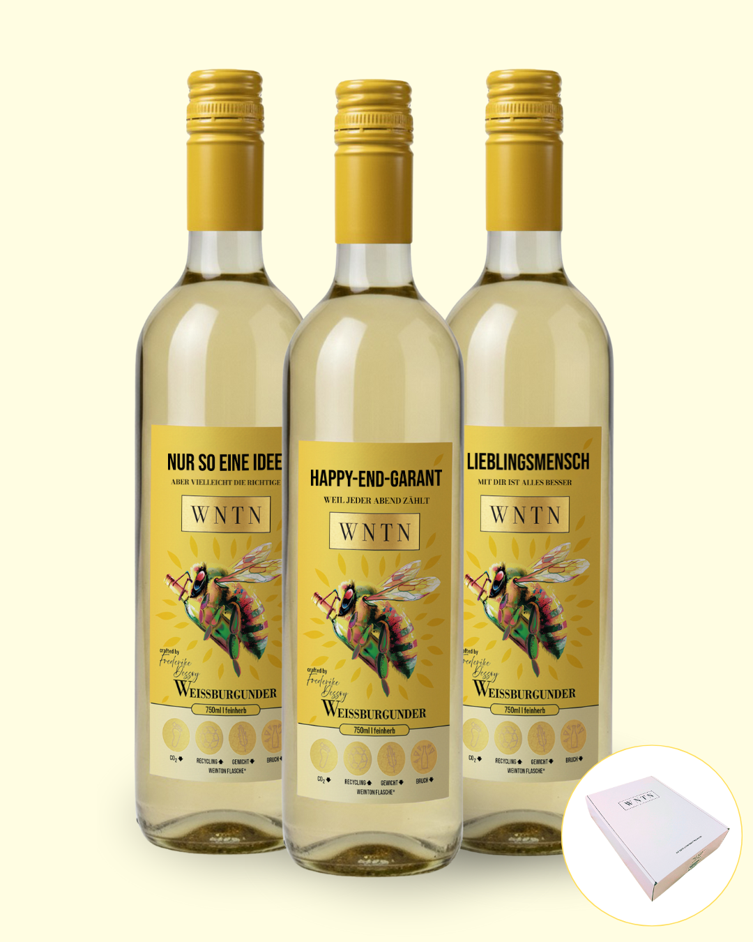 Weißburgunder, feinherb (3er Box)