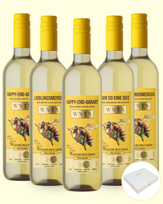 Weißburgunder, feinherb (5er Box)