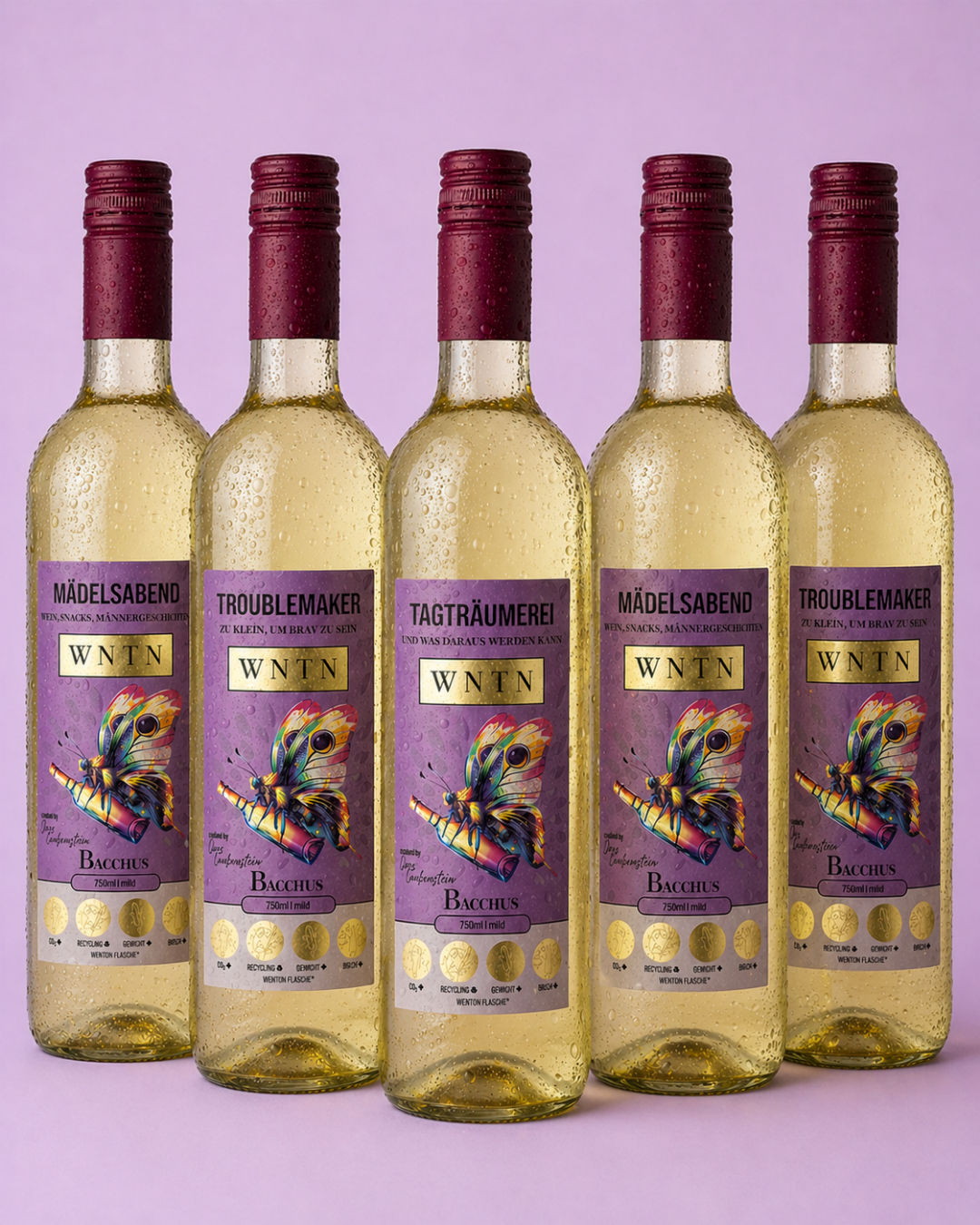 Bacchus, mild (5er Box)