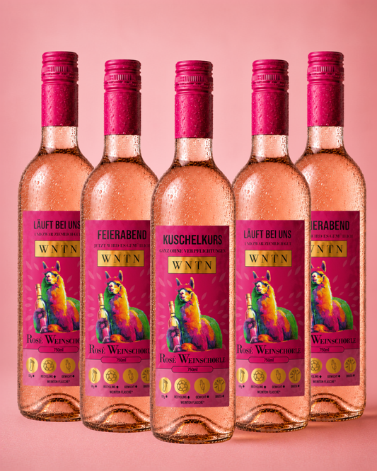 Rosé Weinschorle (5er Box)