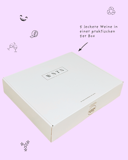 Bacchus, mild (5er Box)