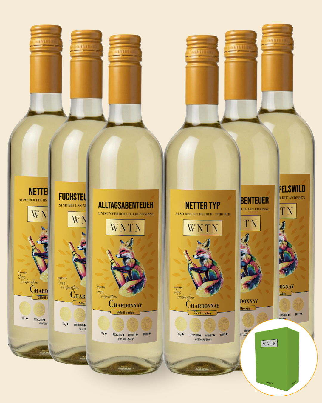 Chardonnay, trocken (6er Kiste)