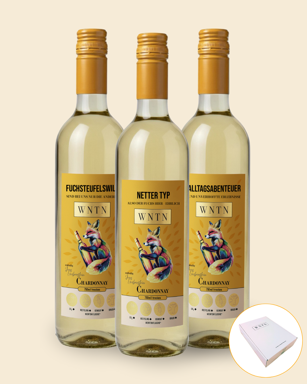 Chardonnay, trocken (3er Box)