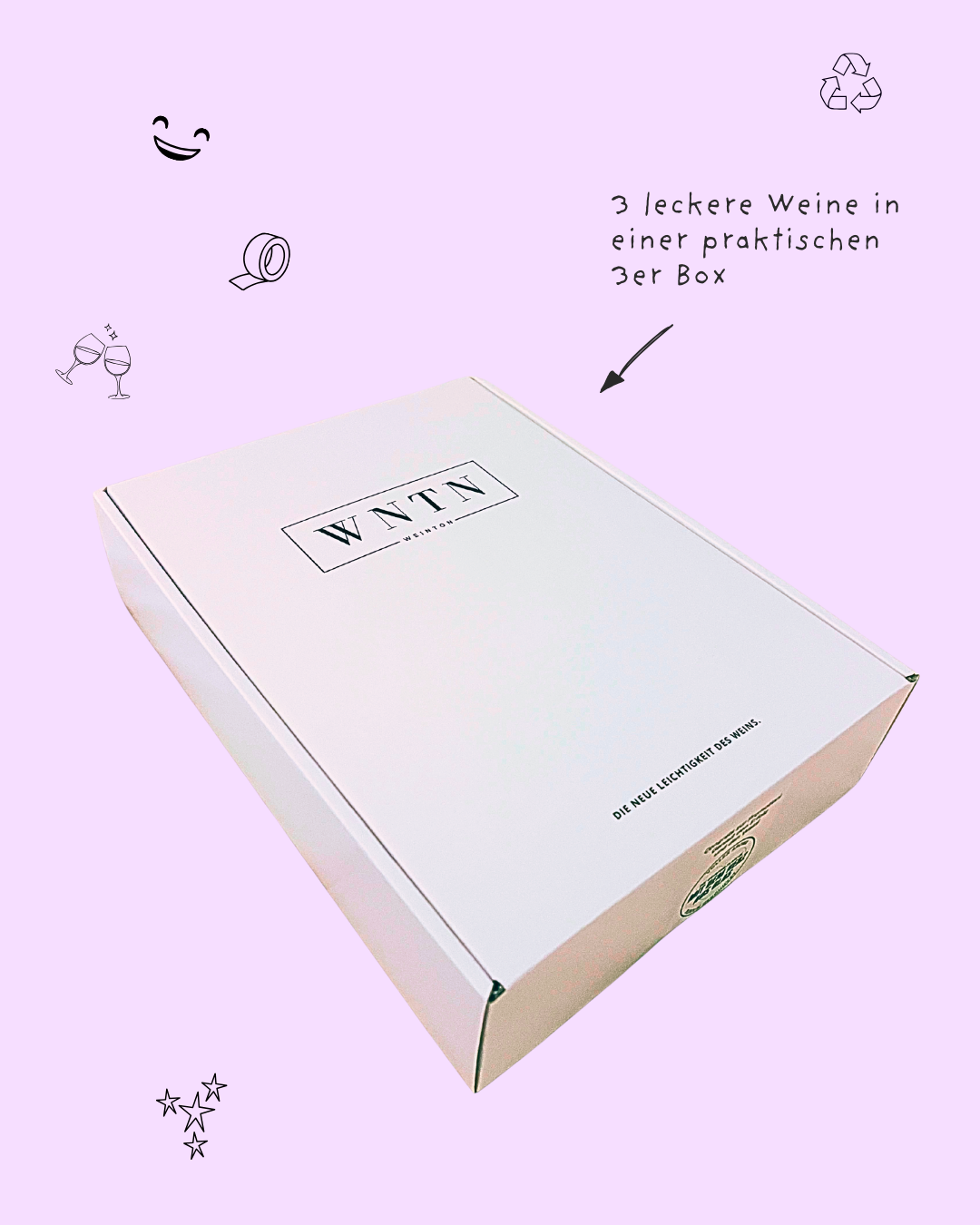 Bacchus, mild (3er Box)