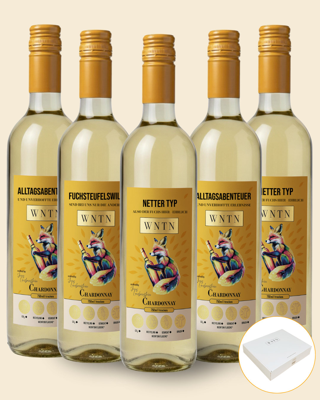 Chardonnay, trocken (5er Box)