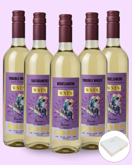 Bacchus, mild (5er Box)