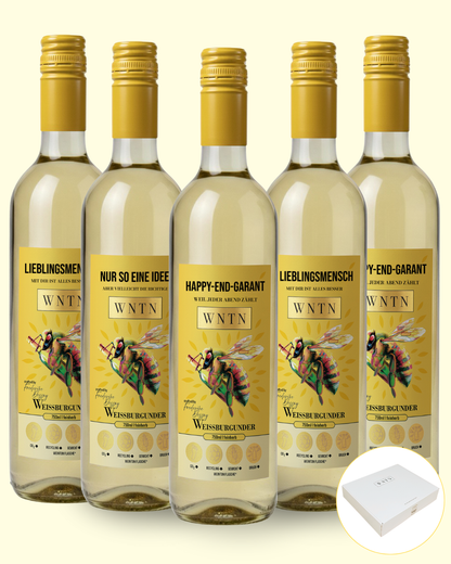 Weißburgunder, feinherb (5er Box)