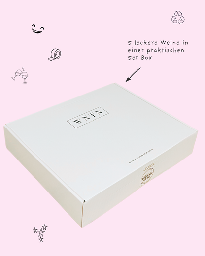 Rosé, feinherb (5er Box)