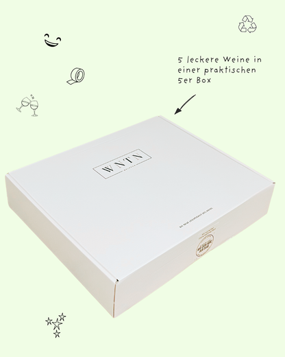 Riesling, feinherb (5er Box)