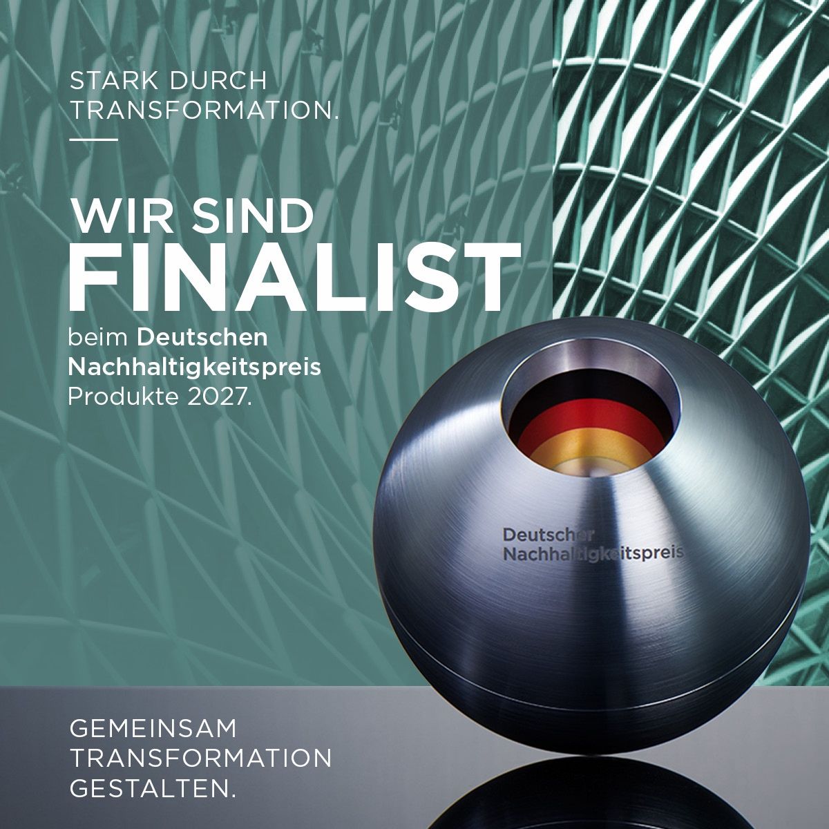 weinton Flasche steht im Finale 2026 für den deutschen Nachhalitgkeitspreis 2027